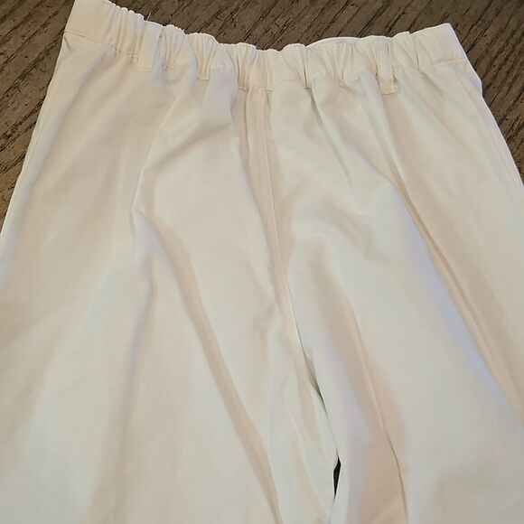 White Wide-Leg Trouser Size 7/8 - Picture 4 of 12